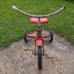 Vintage 1950s 1960s Murray Tricycle ride on pedal toy trike all original, works