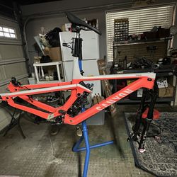 Canyon Strive Cfr Frame Fork Headset And Small Parts Size Xl 490 Reach
