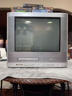 Toshiba VCR/DVD CRT TV