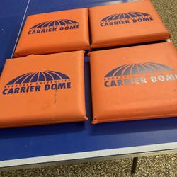 4-Syracuse Carrier Dome Seat Cushions 
