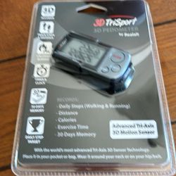 New 3 D Triport Walking Pedometer 