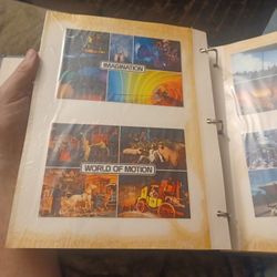 A binder filled with over a  140 Postcards from around the country