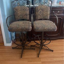 Two Swivel Chairs 