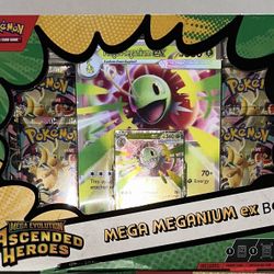 Ascended Heroes Meganium Ex Box