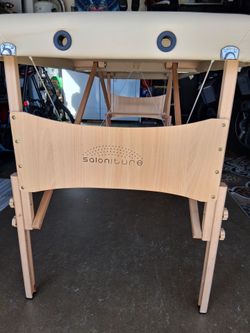 Massage table