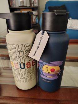 2 Brand New 32 oz Stainless Steel Water Bottles Never Used Asking $60. For  Both 