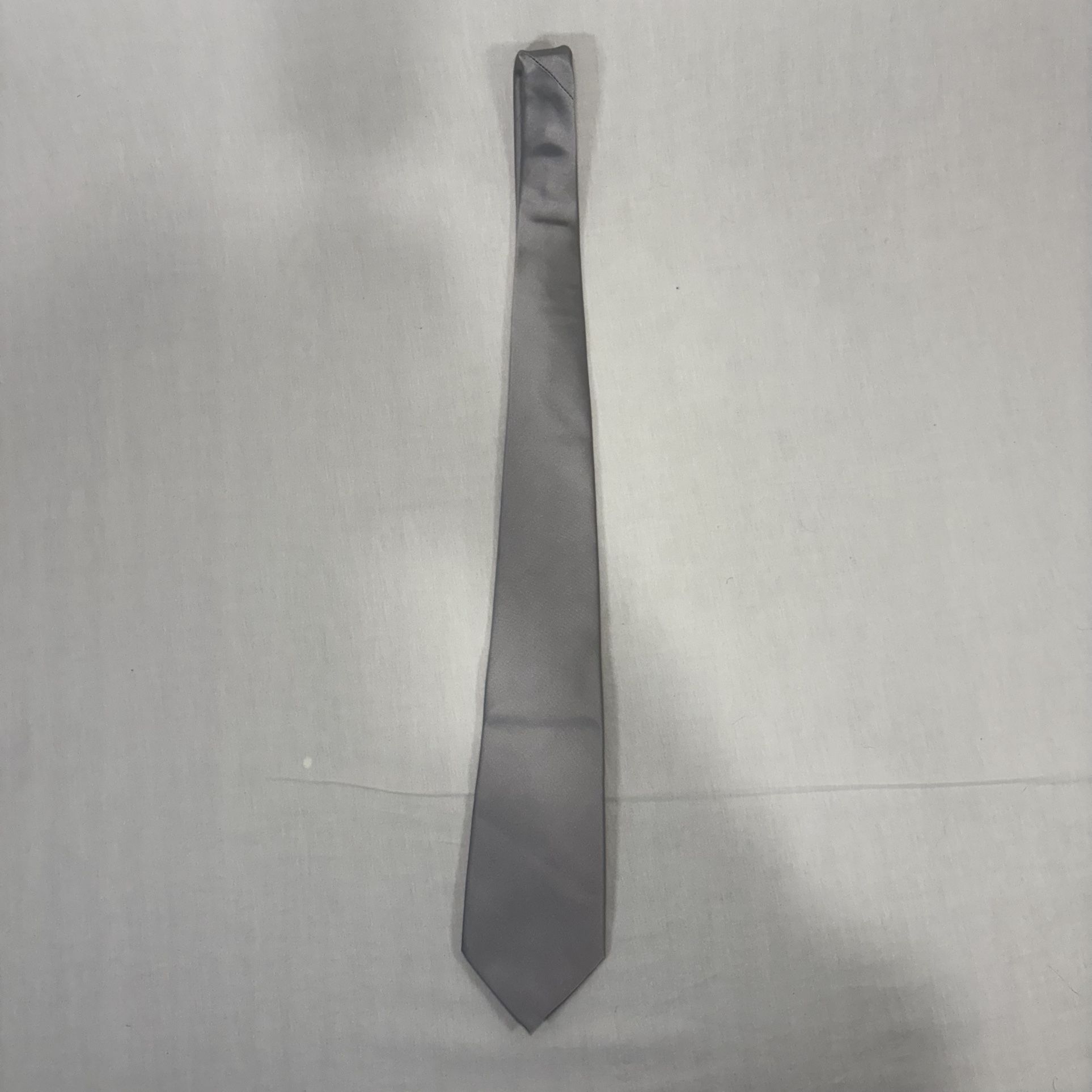 Donald Trump Signature Collection Silk Tie Gray Silver Luxury