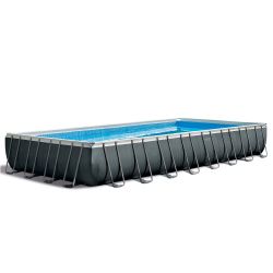 INTEX Ultra XTR 32ft X 16ft X 52in Above Ground Swimming Pool Set W/ Pump
