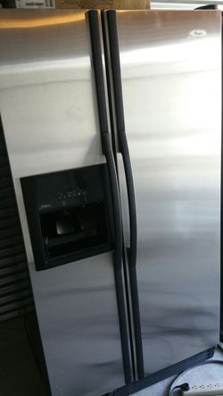 Whirlpool stainless steel refrigerator