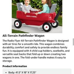 NEW IN BOX- Radio Flyer Wagon