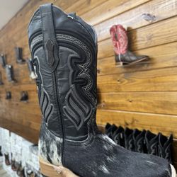 cowhide boots