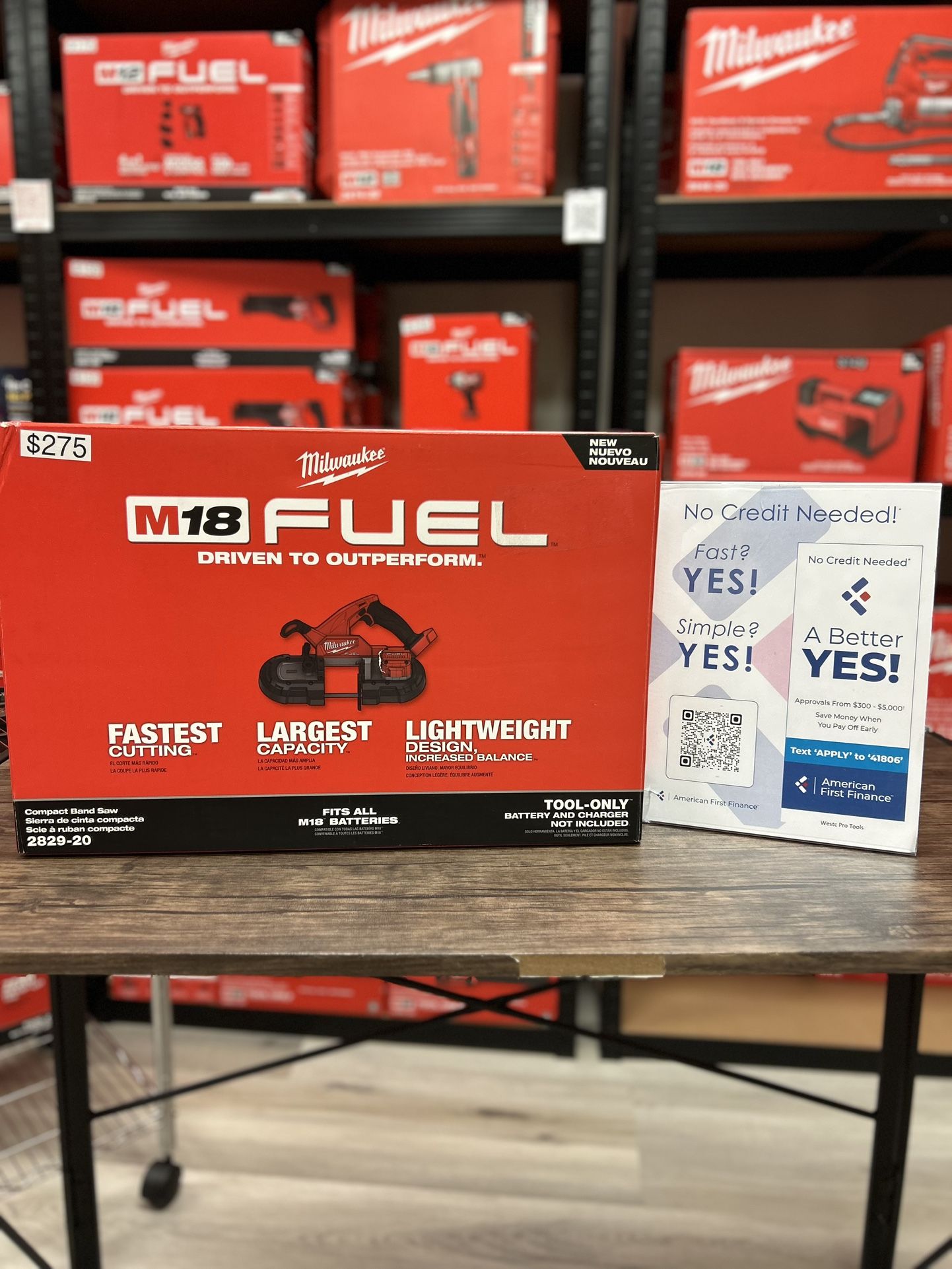 Milwaukee M18 Fuel Compact Band Saw
