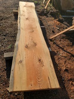 Kiln Drid Douglas Fir Kive Edge Slab
