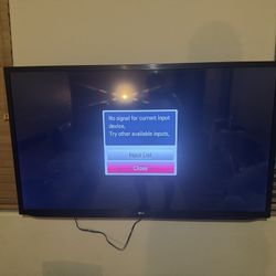 55 Inch LG Smart TV
