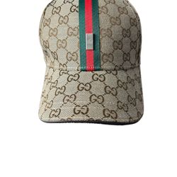 GG Canvas Baseball Cap with Web Stripe Unisex