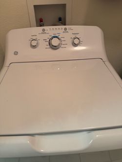GE washer and dryer set