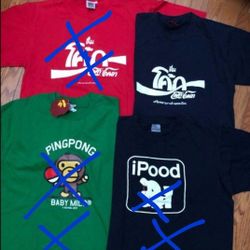 [One Left]  Fun T-shirts, mens sizes M/L/XL