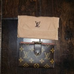 Louis Vuitton LV Signature Monogram French coin purse Wallet for