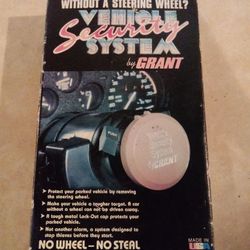 Brand New Grant No Wheel No Steal Security System