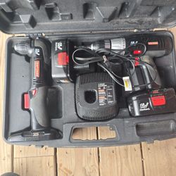 Craftsman 19.2-volt cordless drill set 