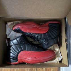"AIR JORDAN 12 FLU GAME (2025)"SIZE 10