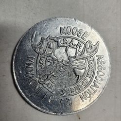 1973 Indiana Moose Association Token 35mm