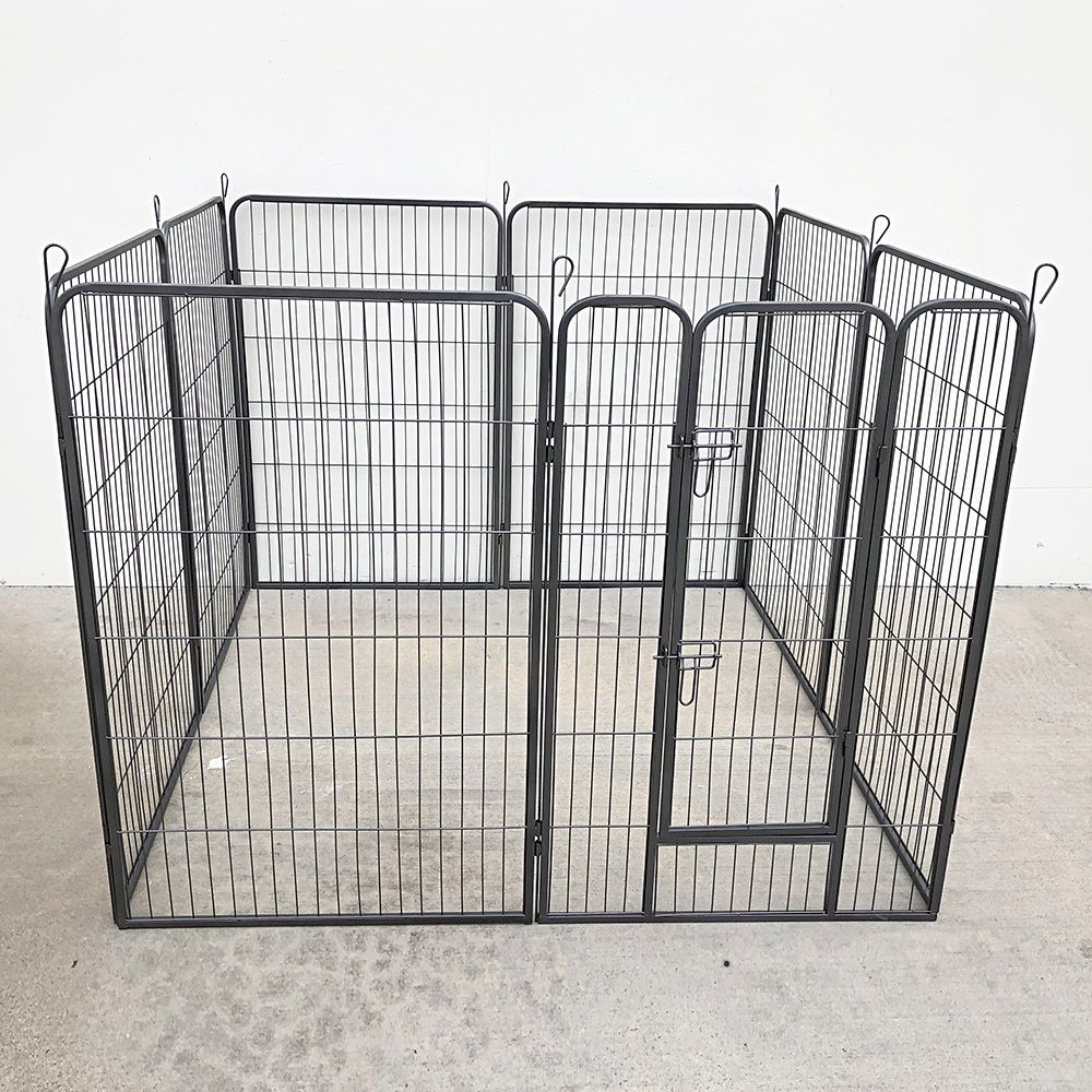 New in box $125 Heavy Duty 48” Tall x 32” Wide x 8-Panel Pet Playpen Dog Crate Kennel Exercise Cage Fence