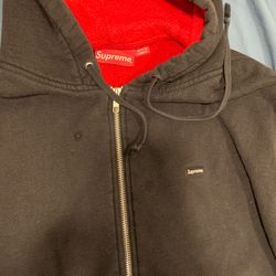 Used, Black Supreme hoodie