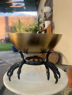 Raven claw candy dish