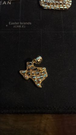 Gold Filled Texas Pendant