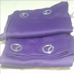 Purple Blackout Curtains - 2 Panels