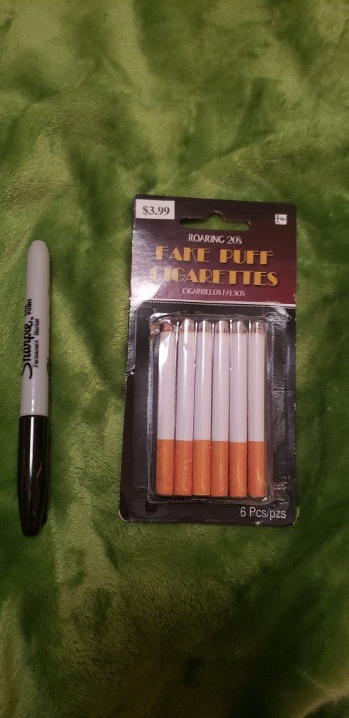 Roaring 20's Fake Puff Cigarettes Halloween Party Costume Cosplay