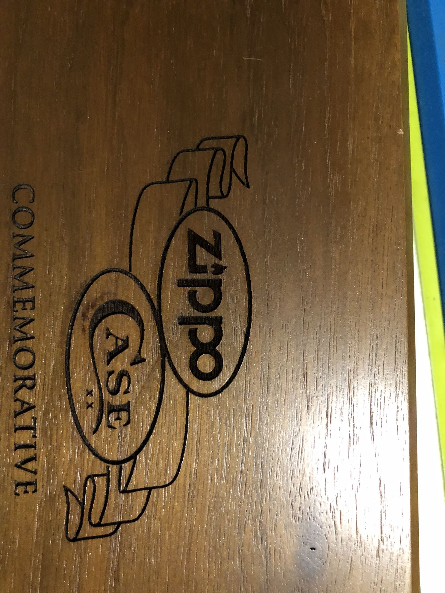 ZIPPO CASE COMMEMORATIVE KNIFE 1993