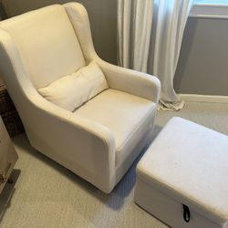 Nursery Baby Glider Chair 