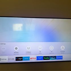 Samsung 65inch smart TV + wall mount included