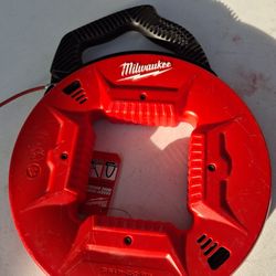 Milwaukee 100 Ft. Polyester Fish Tape With Flexible Metal Leader