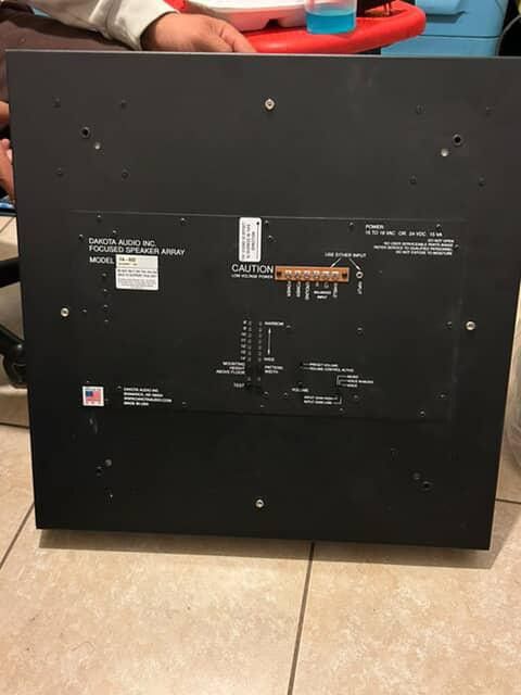 DAKOTA AUDIO INC. FOCUSED SPEAKER ARRAY FOR SELL 1000$ Each One Obo