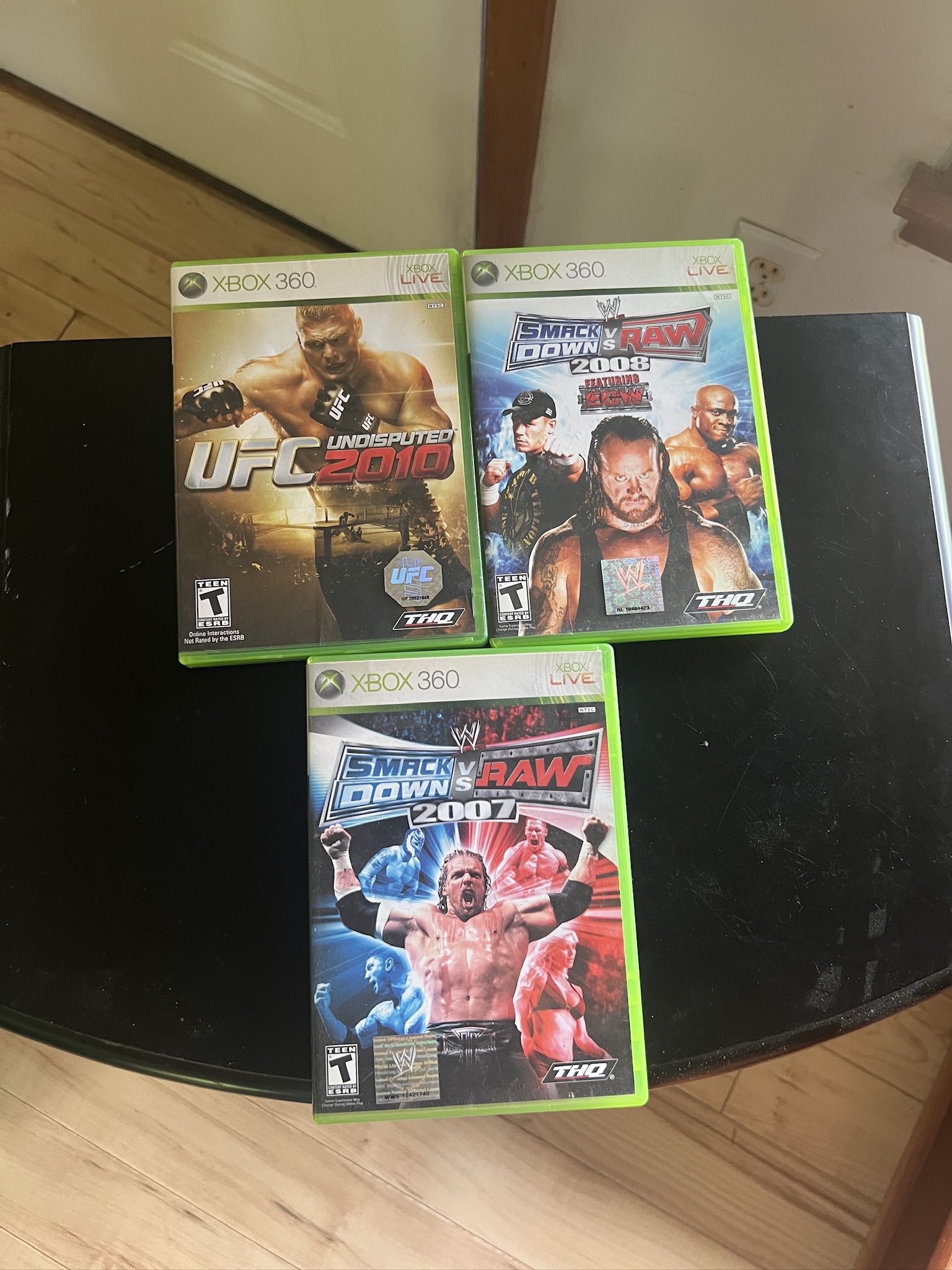 XBOX 360 Wrestling Games Bundle