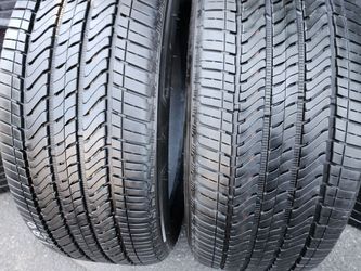 Selling (2) tires 275/50r22 Bridgestone alenza A/S dot 2024