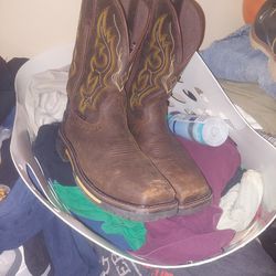 Cow Boy Boots Justin Brand 