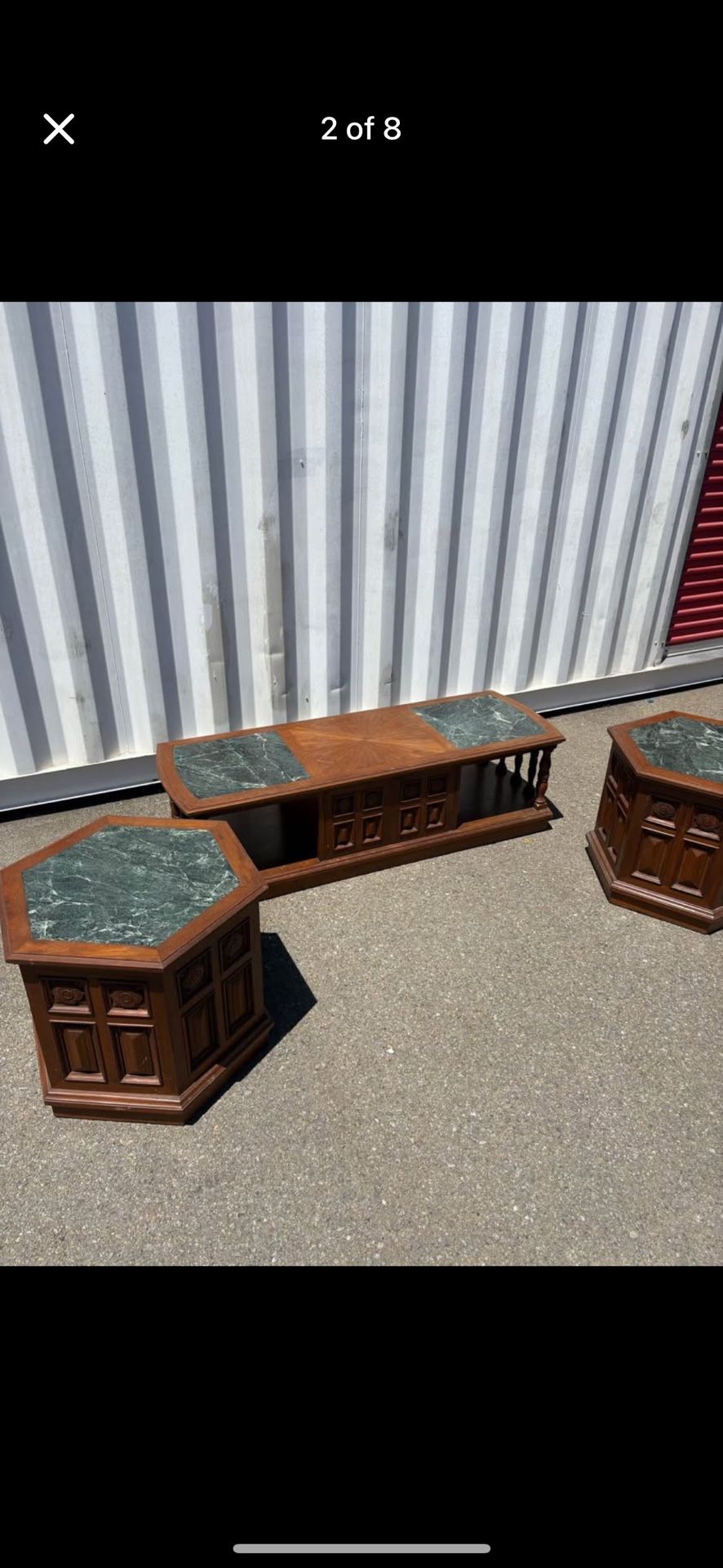 Coffee and end tables 