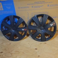 Tapas De Ruedas VR Carbon 2 Piezas 