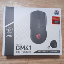 New MSI GM41 LIGHTWEIGHT MOUSE