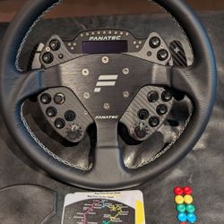 Fanatec Podium GT World Challenge Wheel in perfect condition 