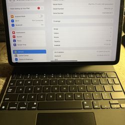 Apple iPad Pro 11 inch 128GB WiFi Only with Magic Keyboard