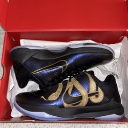 Kobe 5 Year Of The Mamba Eggplant 