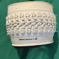 White 20 in. Blackburn tire