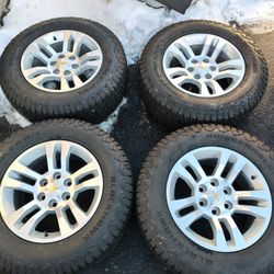 Chevy 6x5 6x139.7 Wheels Rims New Tires 265 65 18
