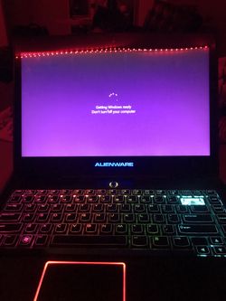 M14x Alienware Gaming Laptop, has windows 11