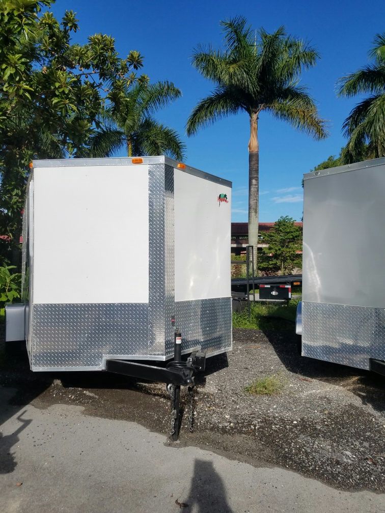 8.5 x 24 TA enclosed trailer NEW